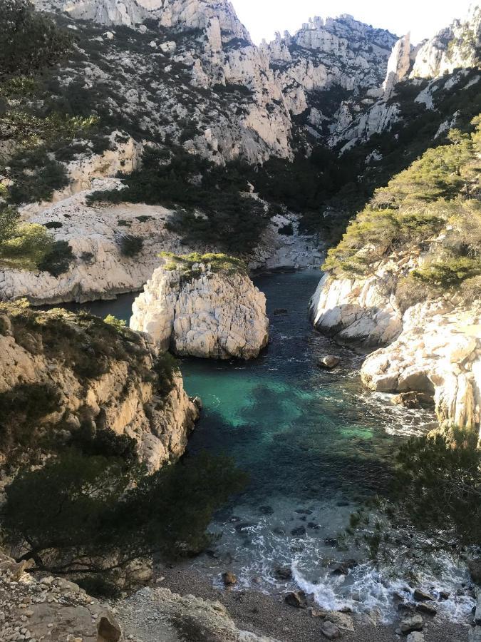 Le Sept Charmant Studio Aux Portes Des Calanques Cassis Exterior foto