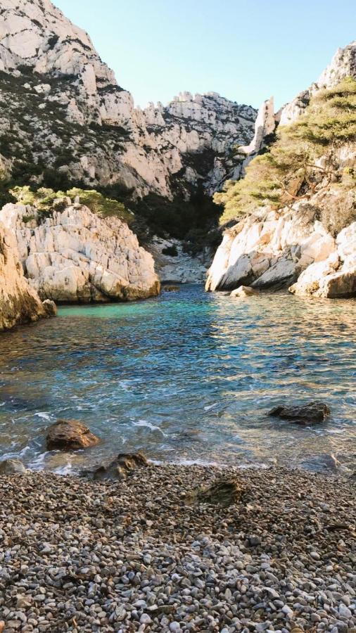 Le Sept Charmant Studio Aux Portes Des Calanques Cassis Exterior foto